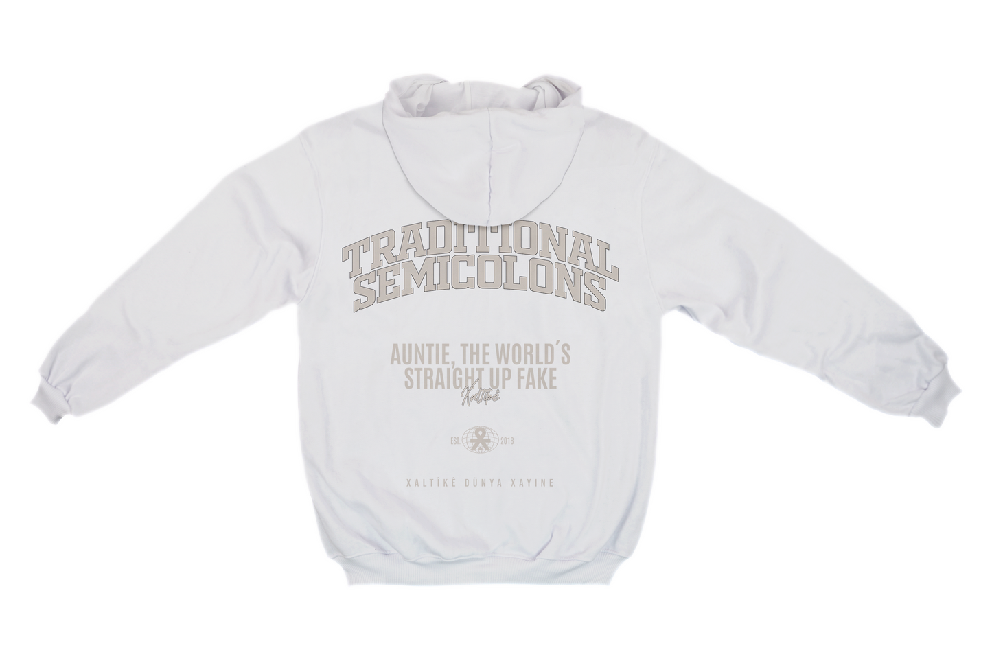 Xaltike Dunya Xayine Hoodie White