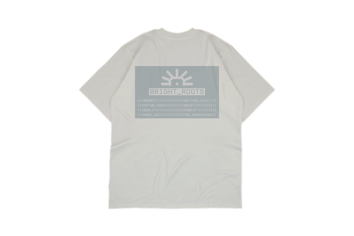 Bright Roots Shirt BlancWhite
