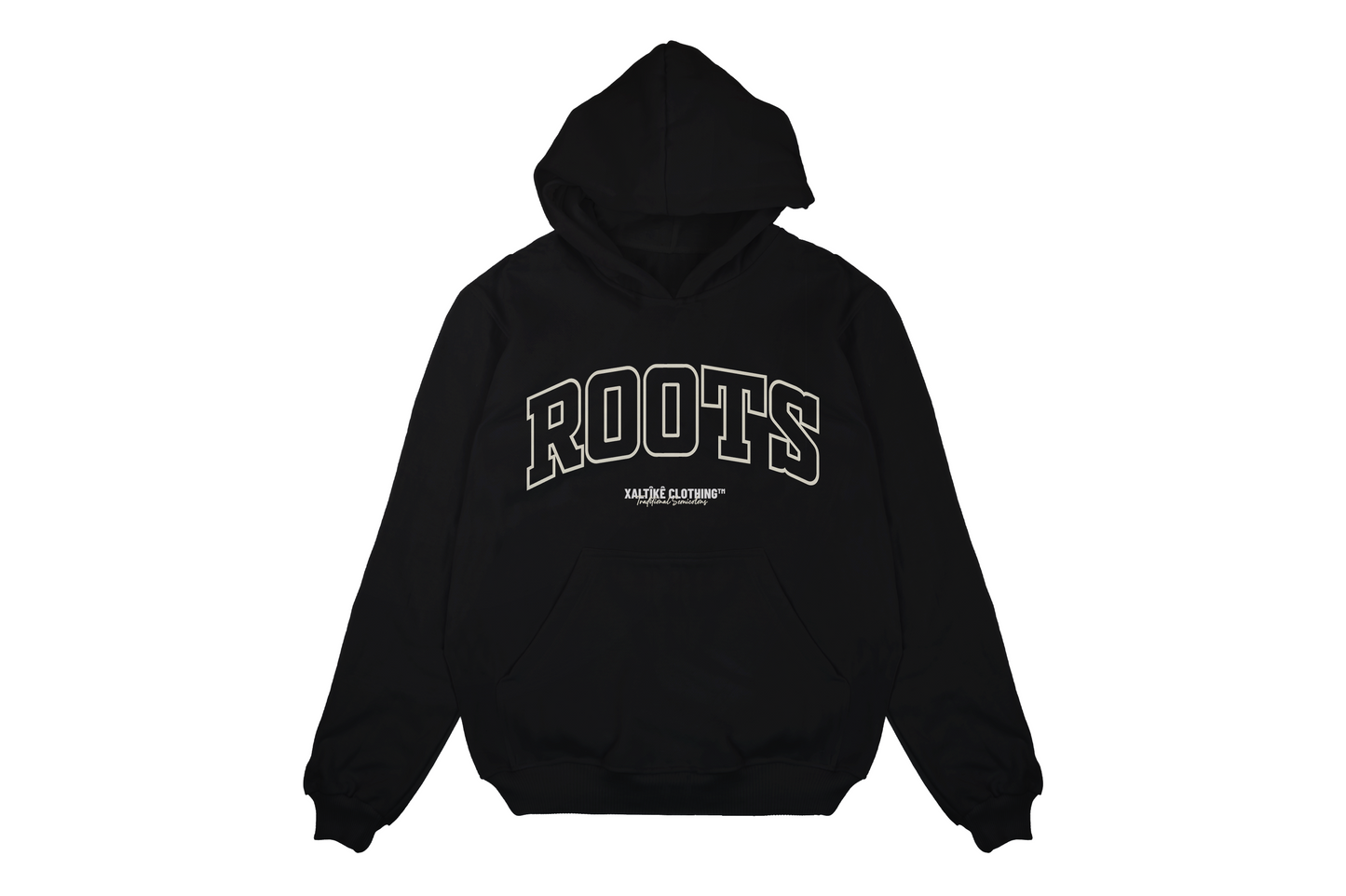 Roots Hoodie Black