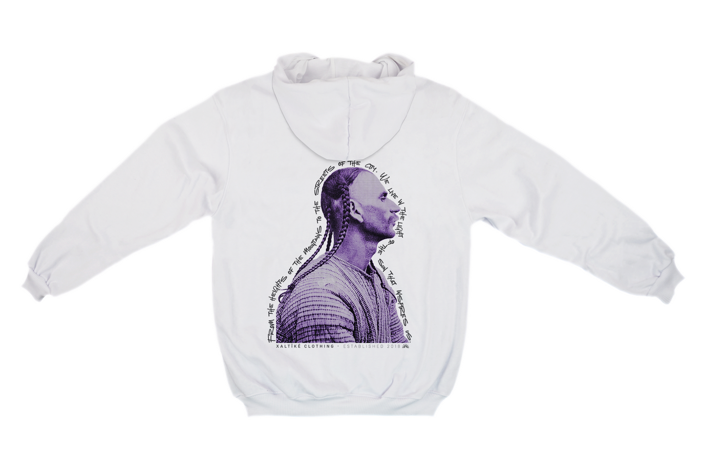 19 Hundret Yazidi Hoodie Spî