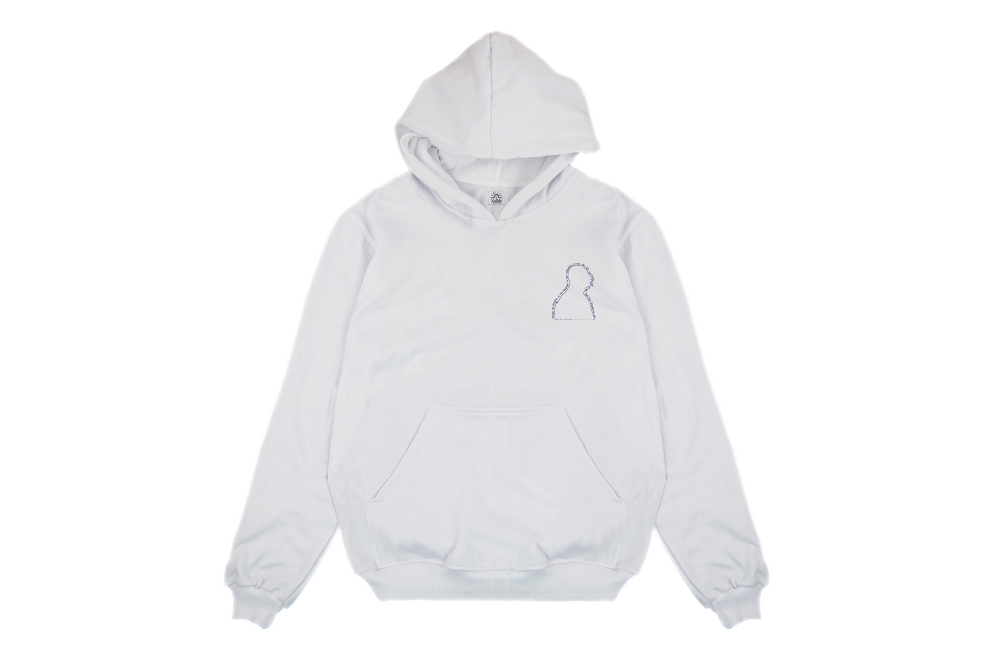 19 Hundret Yazidi Hoodie Spî
