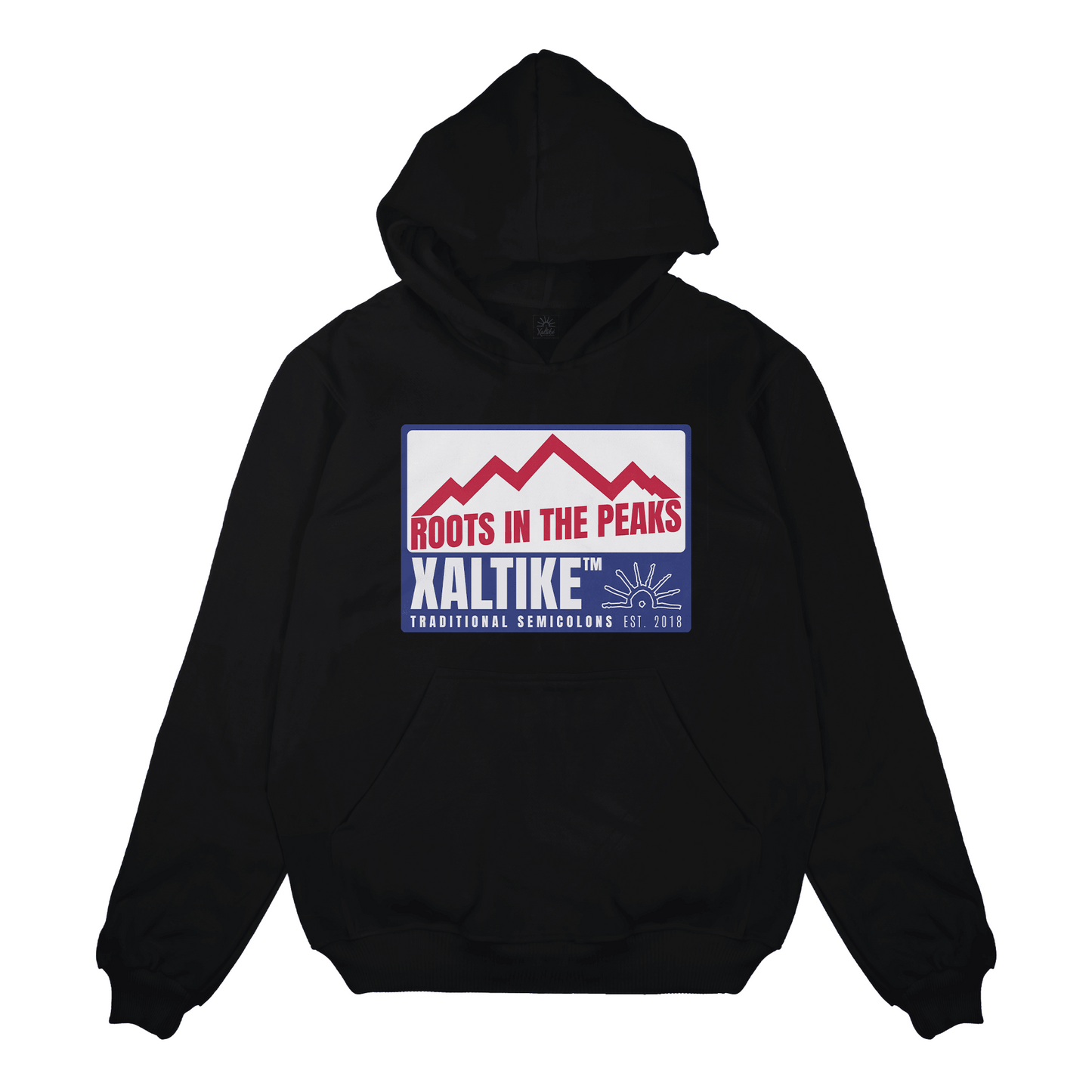 Peaks Hoodie Black
