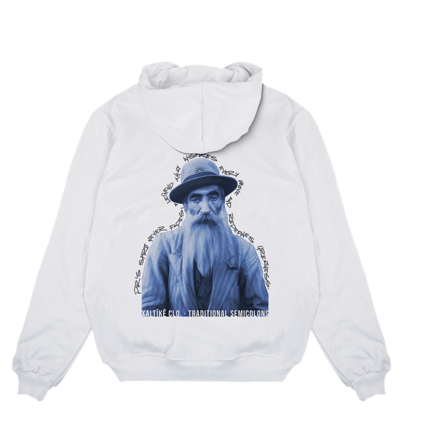 Pir Riza Hoodie White