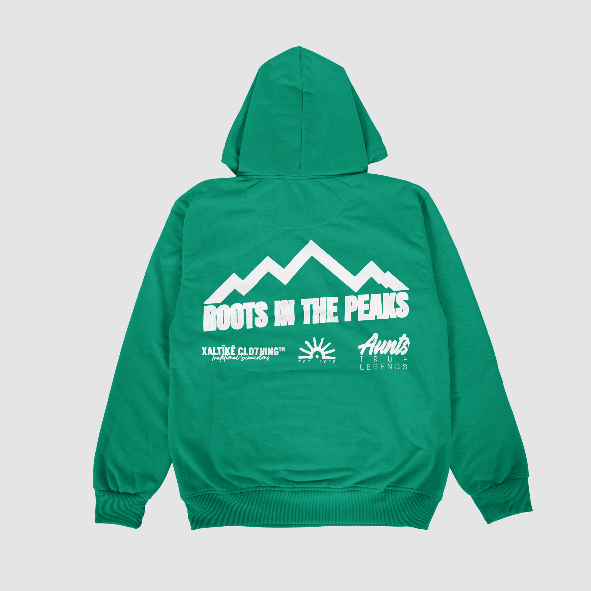 True Legends Hoodie Green - xaltîkê - traditional semicolons