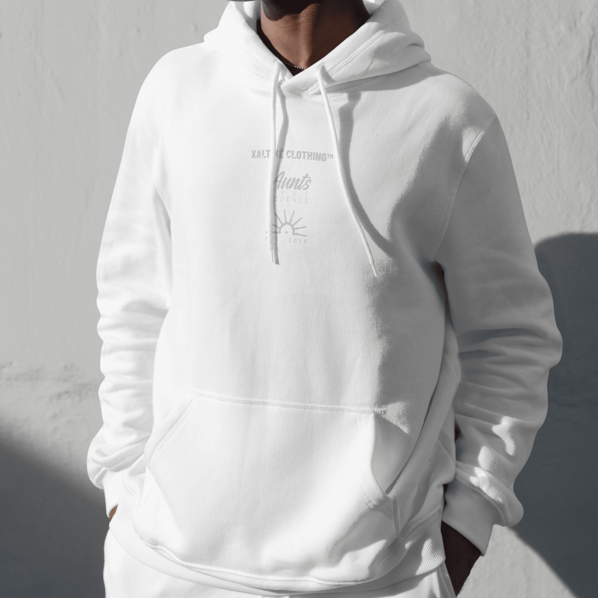 True Legends Hoodie White - xaltîkê - traditional semicolons