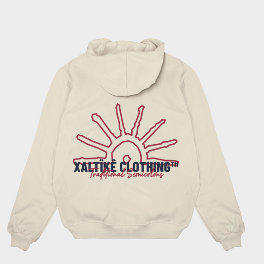 Roots Hoodie White Sand - xaltîkê - traditional semicolons