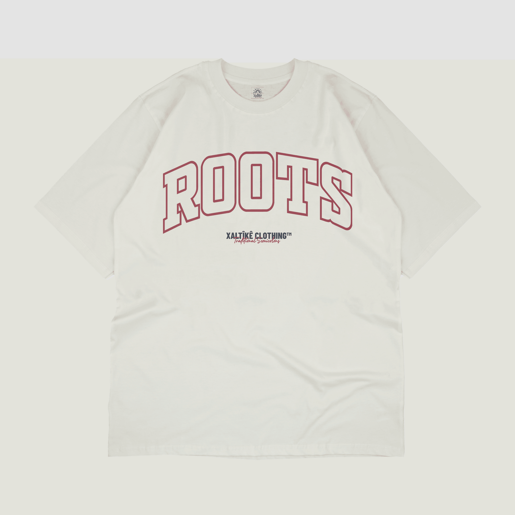 Roots Shirt BlancWhite - xaltîkê - traditional semicolons