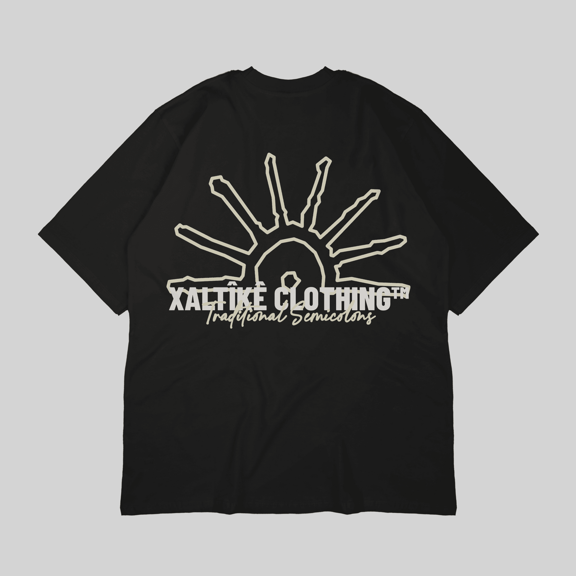 Roots Shirt Black - xaltîkê - traditional semicolons