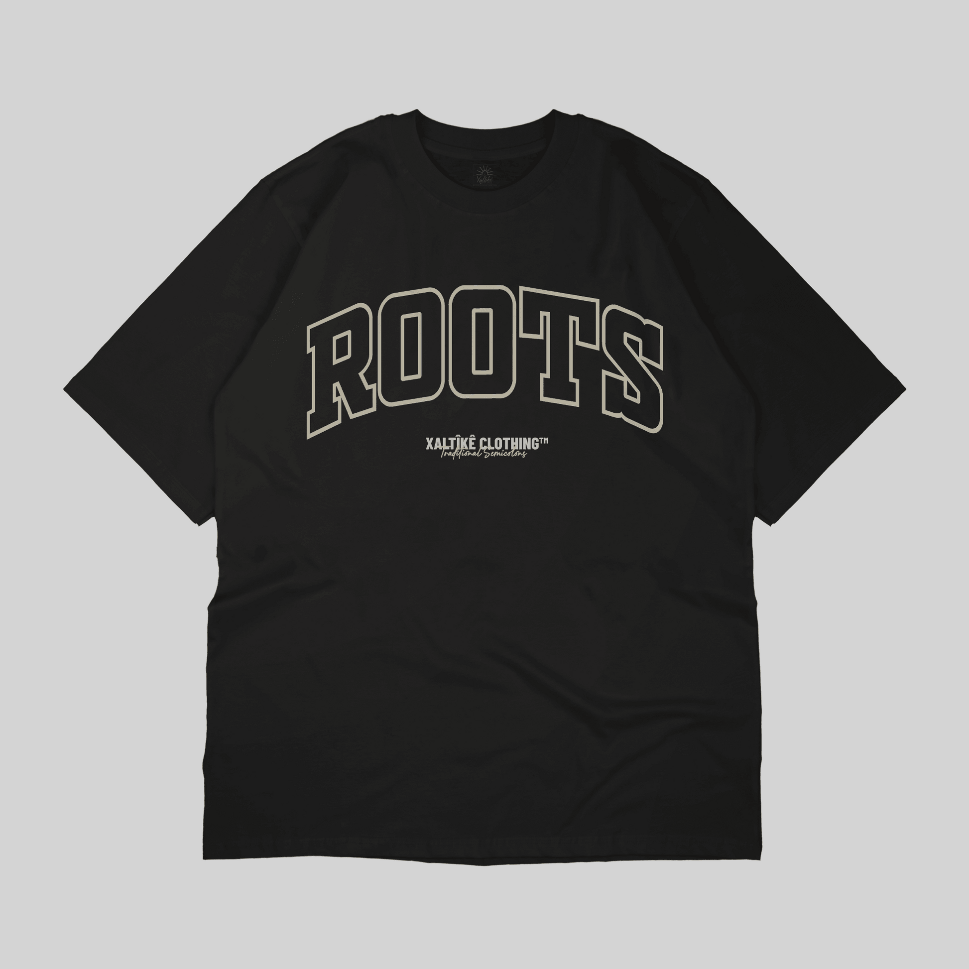 Roots Shirt Black - xaltîkê - traditional semicolons