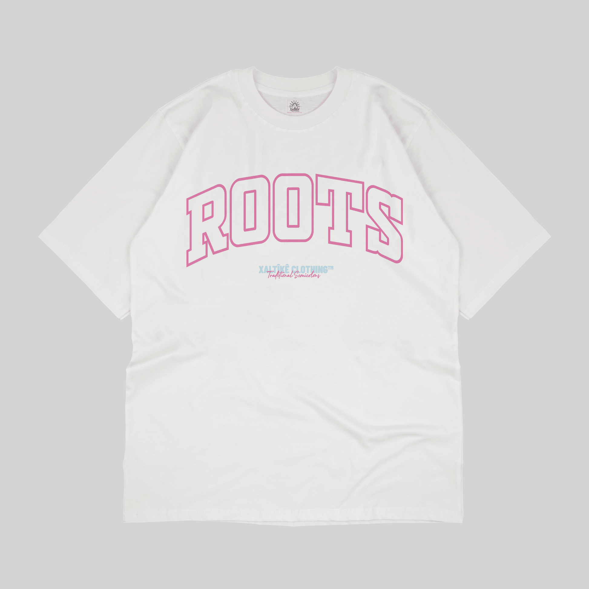 Roots Shirt White - xaltîkê - traditional semicolons