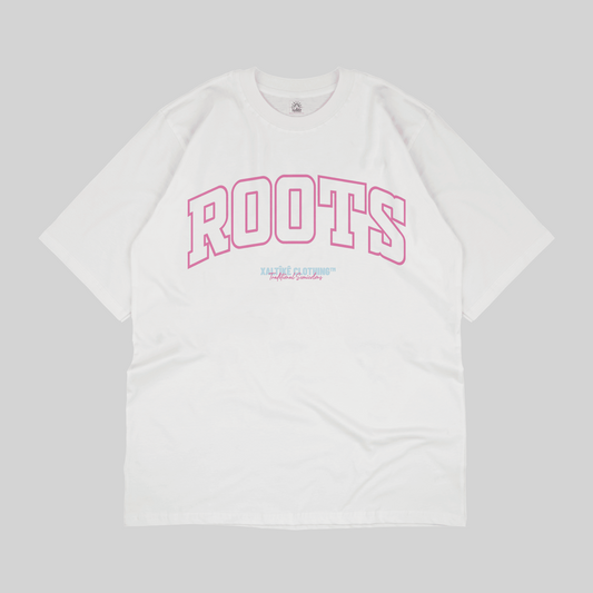 Roots Shirt White - xaltîkê - traditional semicolons