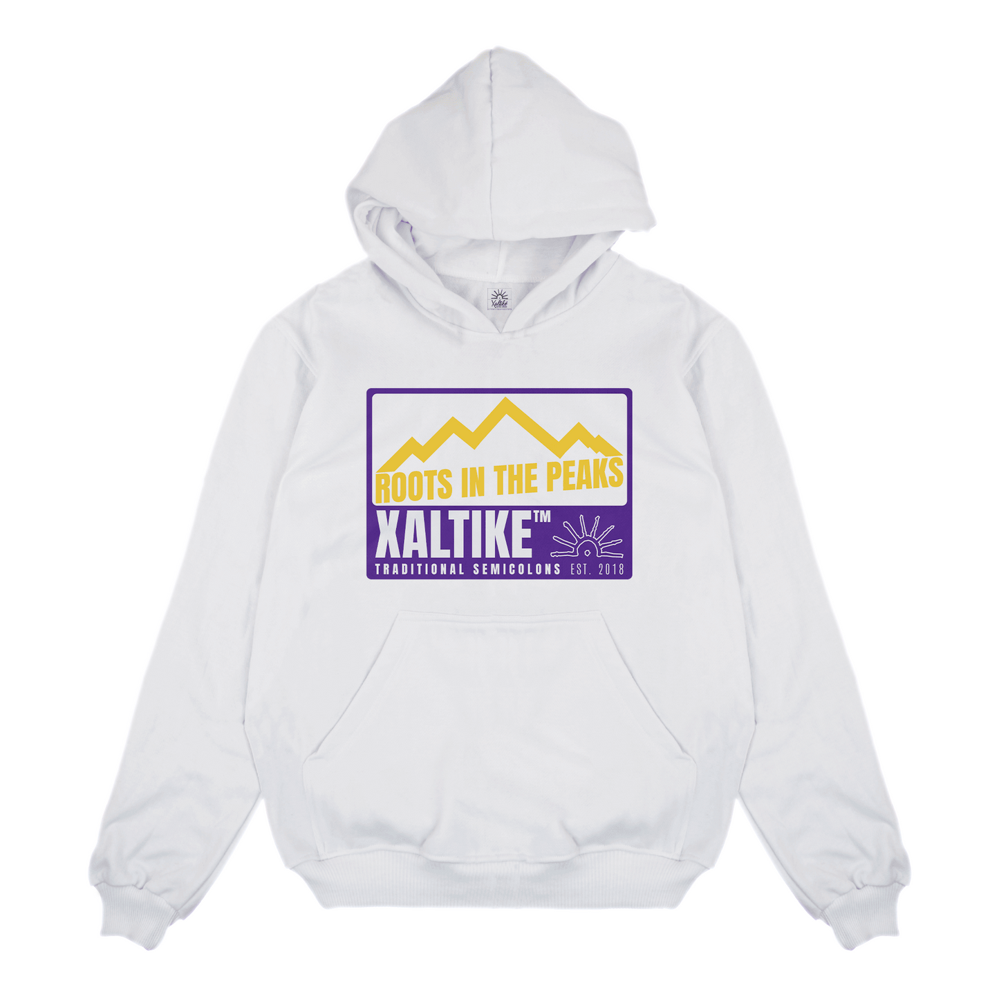 Peaks Hoodie White